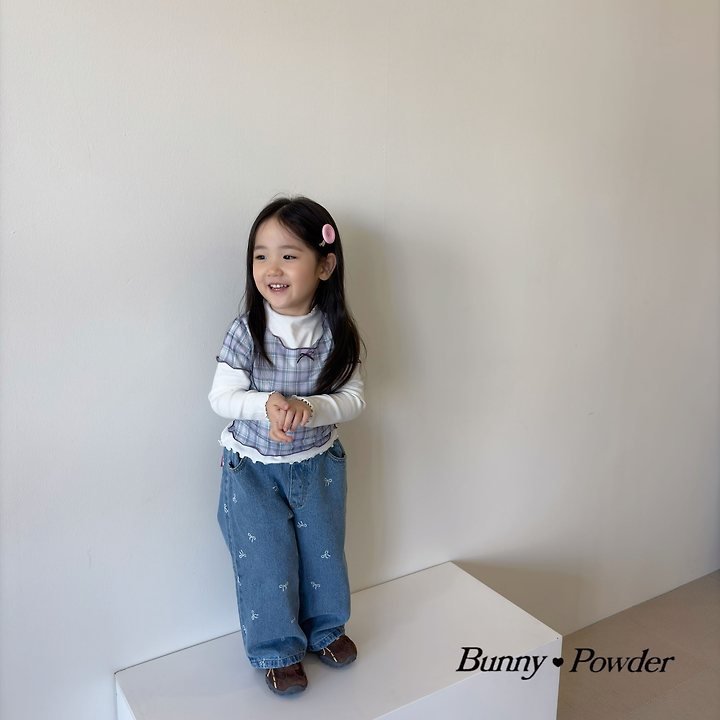 Bunny Powder - Korean Children Fashion - #fashionkids - Cancho Tee - 10