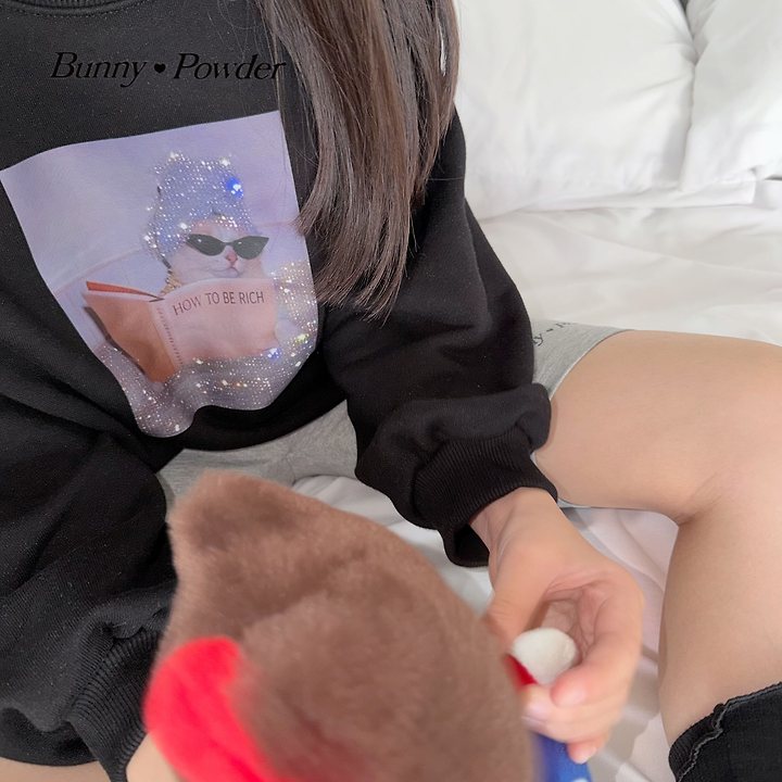Bunny Powder - Korean Children Fashion - #kidsshorts - Reach Sweatshirts - 10