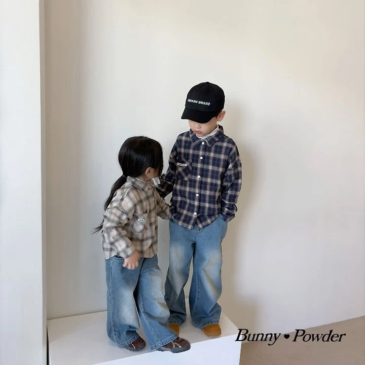 Bunny Powder - Korean Children Fashion - #kidsshorts - Cortis Denim Pants - 8