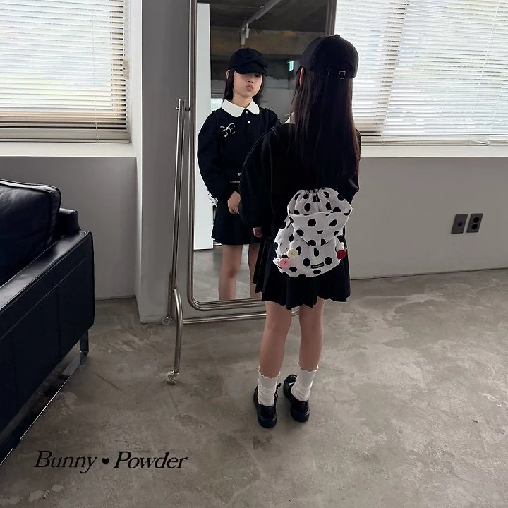 Bunny Powder - Korean Children Fashion - #kidsshorts - Preppy Collar Sweatshirts - 7