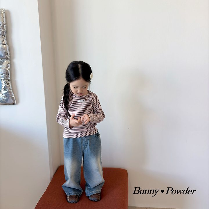 Bunny Powder - Korean Children Fashion - #kidsshorts - Sand Tee - 10