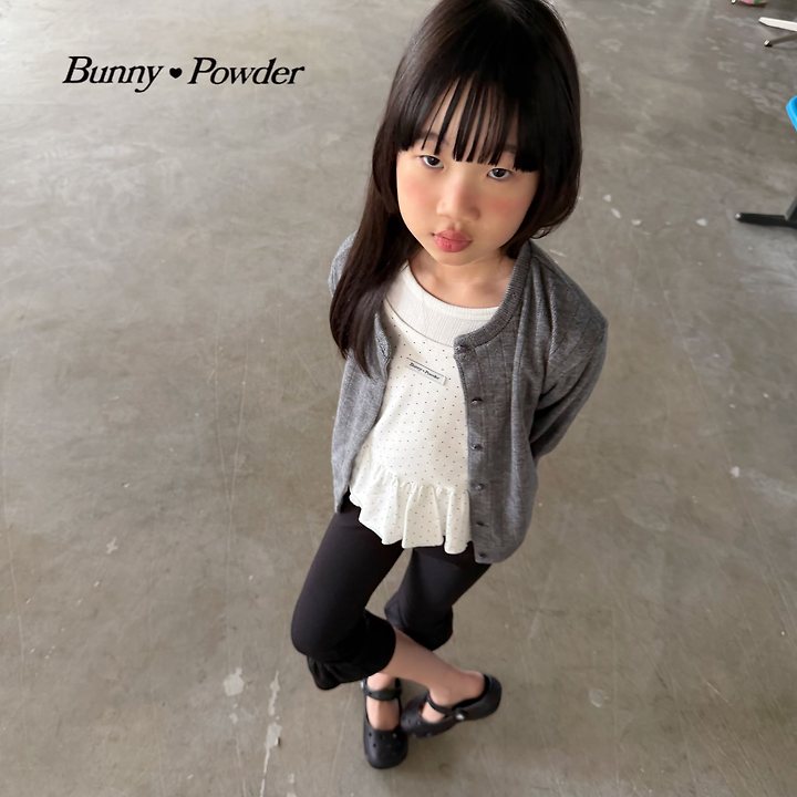 Bunny Powder - Korean Children Fashion - #kidsshorts - Frill Capri Pants - 7