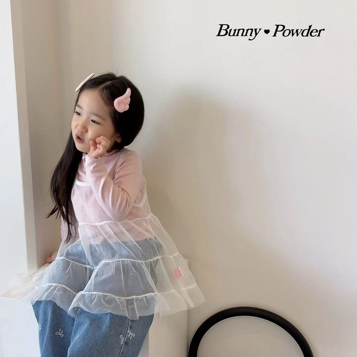 Bunny Powder - Korean Children Fashion - #kidsshorts - Pipi One-piece - 3