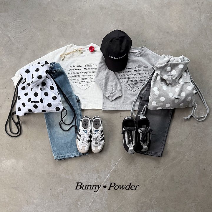 Bunny Powder - Korean Children Fashion - #fashionkids - Dot Hood Bag - 4