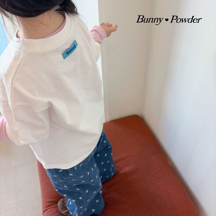 Bunny Powder - Korean Children Fashion - #kidsshorts - Bison Tee - 5