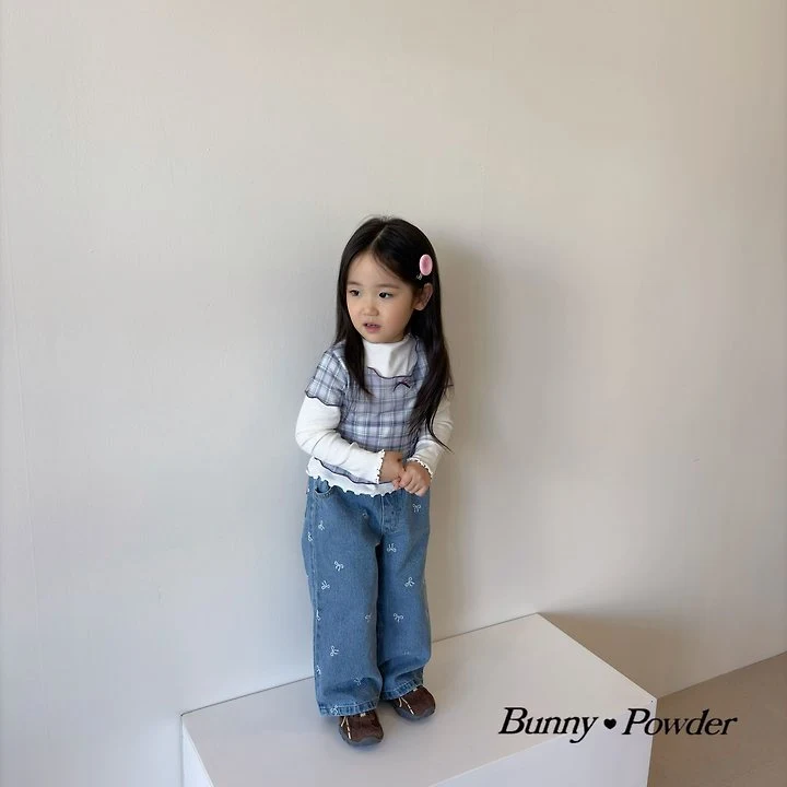Bunny Powder - Korean Children Fashion - #kidsshorts - Cancho Tee - 11