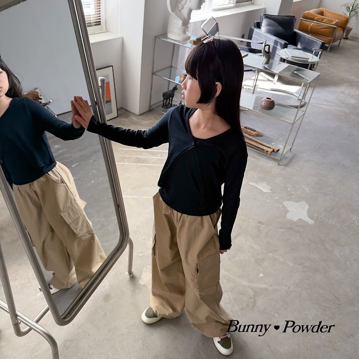 Bunny Powder - Korean Children Fashion - #kidsstore - Tencel Cardigan - 10