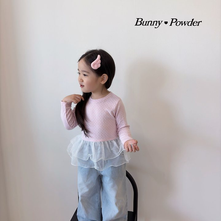 Bunny Powder - Korean Children Fashion - #kidsstore - Cha Dot Tee - 8