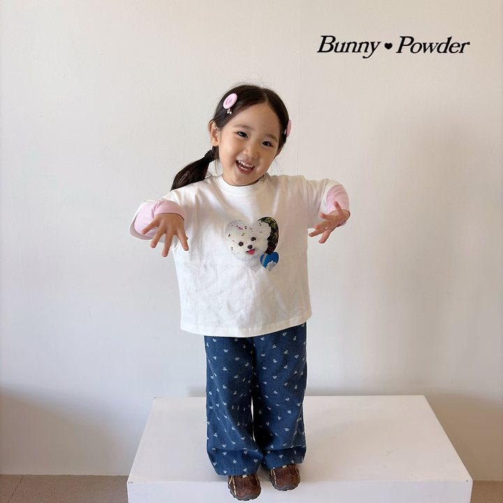 Bunny Powder - Korean Children Fashion - #kidsstore - Bison Tee - 6