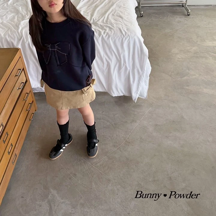 Bunny Powder - Korean Children Fashion - #kidsshorts - Ribbon Sweatshirts - 4