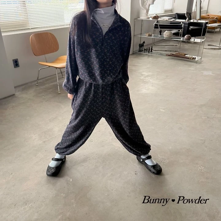 Bunny Powder - Korean Children Fashion - #kidzfashiontrend - Garden Jogger Pants - 5