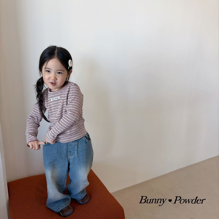 Bunny Powder - Korean Children Fashion - #kidzfashiontrend - Sand Tee - 12