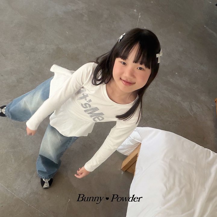 Bunny Powder - Korean Children Fashion - #kidzfashiontrend - Its Me Long Tee - 12