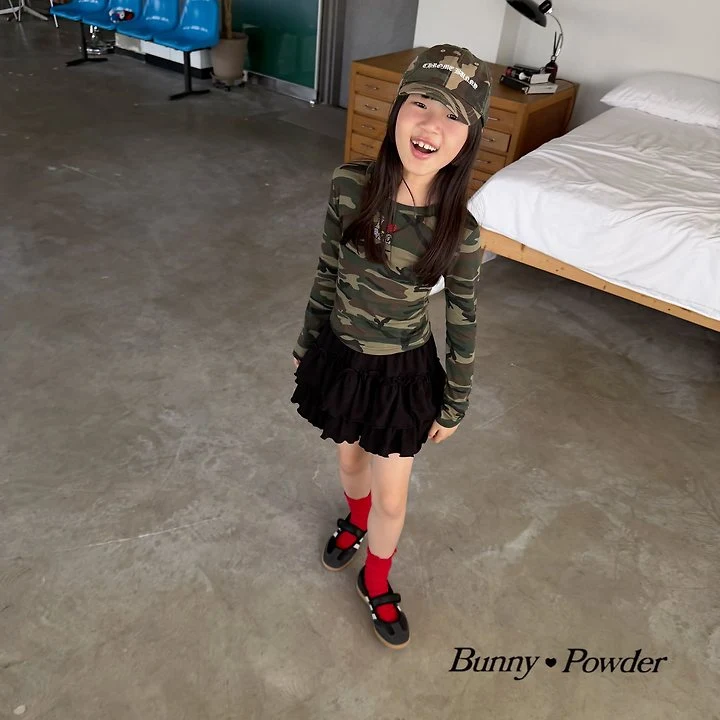 Bunny Powder - Korean Children Fashion - #kidzfashiontrend - Waffle Cancan Bloomer Pants - 7