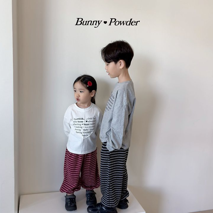 Bunny Powder - Korean Children Fashion - #kidzfashiontrend - Warm Heart Tee - 6