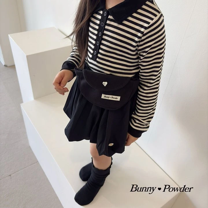 Bunny Powder - Korean Children Fashion - #kidsstore - Onyi Collar Tee - 4
