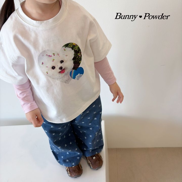 Bunny Powder - Korean Children Fashion - #kidzfashiontrend - Bison Tee - 7