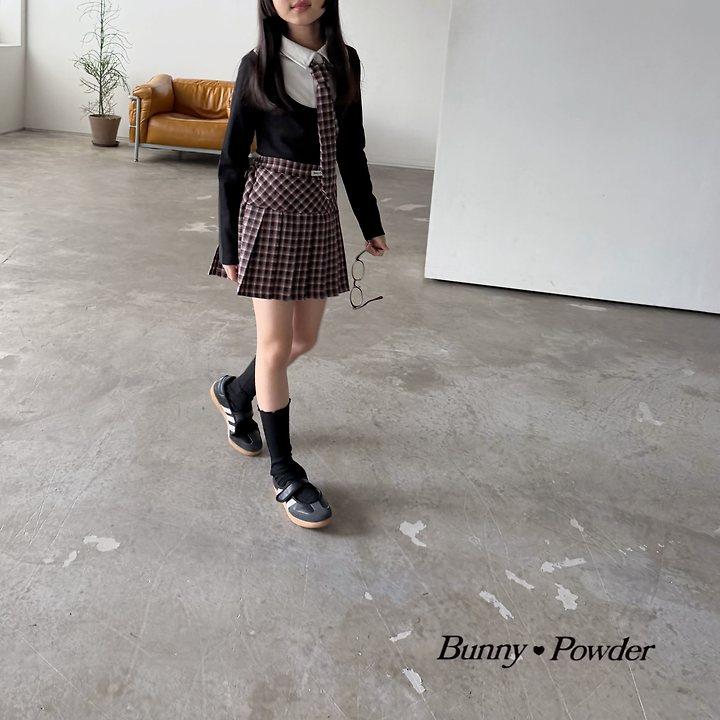 Bunny Powder - Korean Children Fashion - #littlefashionista - Mocha Tie - 10