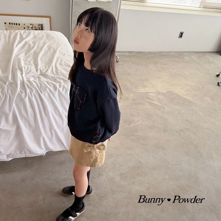 Bunny Powder - Korean Children Fashion - #littlefashionista - Ribbon Sweatshirts - 7
