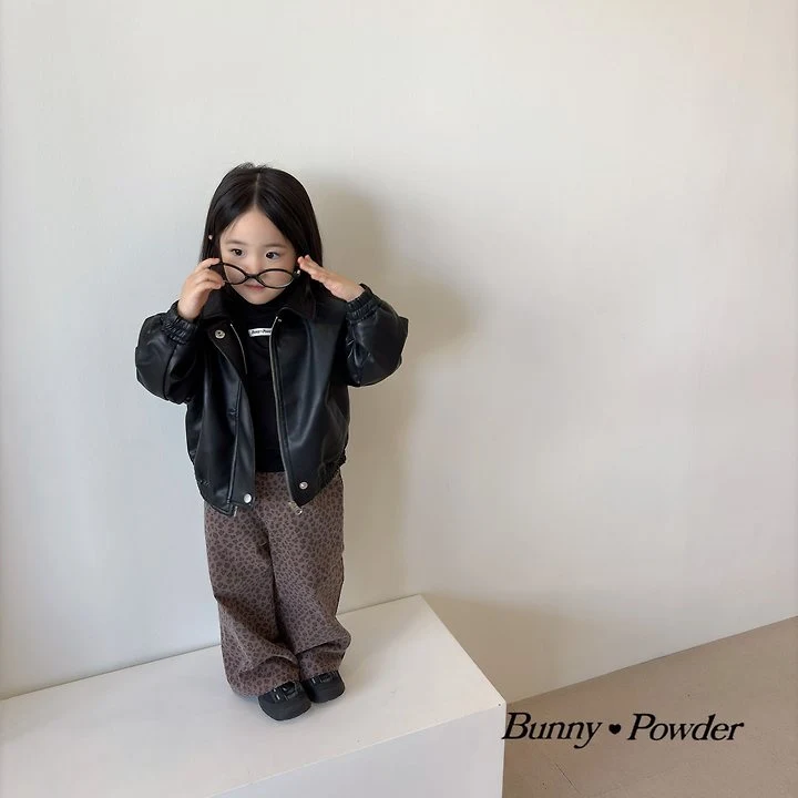 Bunny Powder - Korean Children Fashion - #Kfashion4kids - Leopard Pants - 4