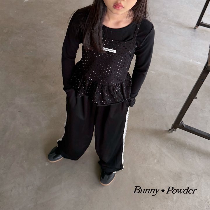 Bunny Powder - Korean Children Fashion - #littlefashionista - Dot Layered Sleeveless - 3