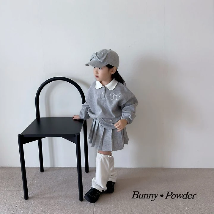 Bunny Powder - Korean Children Fashion - #magicofchildhood - Preppy Collar Sweatshirts - 12