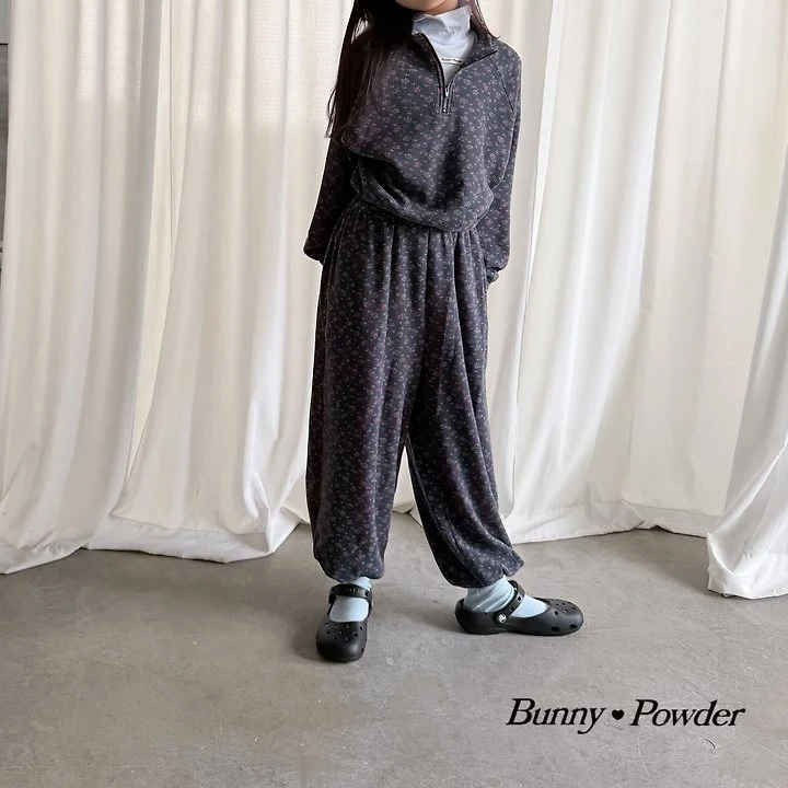 Bunny Powder - Korean Children Fashion - #magicofchildhood - Garden Jogger Pants - 8