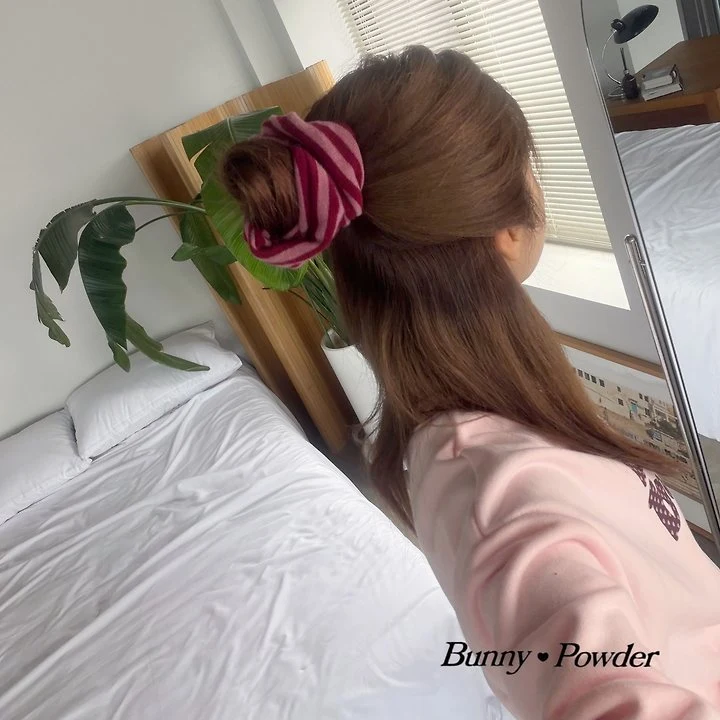 Bunny Powder - Korean Children Fashion - #magicofchildhood - Knit Scrunch - 3