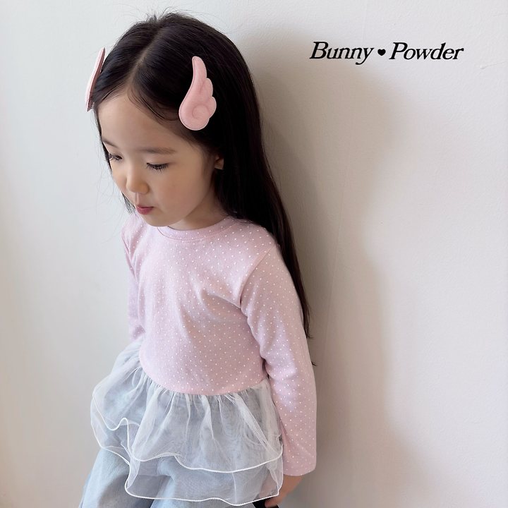 Bunny Powder - Korean Children Fashion - #magicofchildhood - Cha Dot Tee - 12
