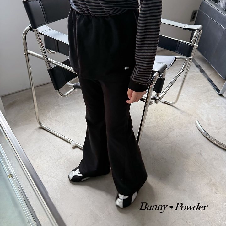 Bunny Powder - Korean Children Fashion - #magicofchildhood - Ten Minutes Skirt Leggings - 11