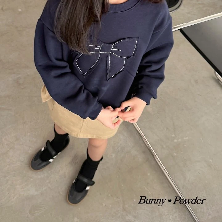 Bunny Powder - Korean Children Fashion - #magicofchildhood - Ribbon Sweatshirts - 8