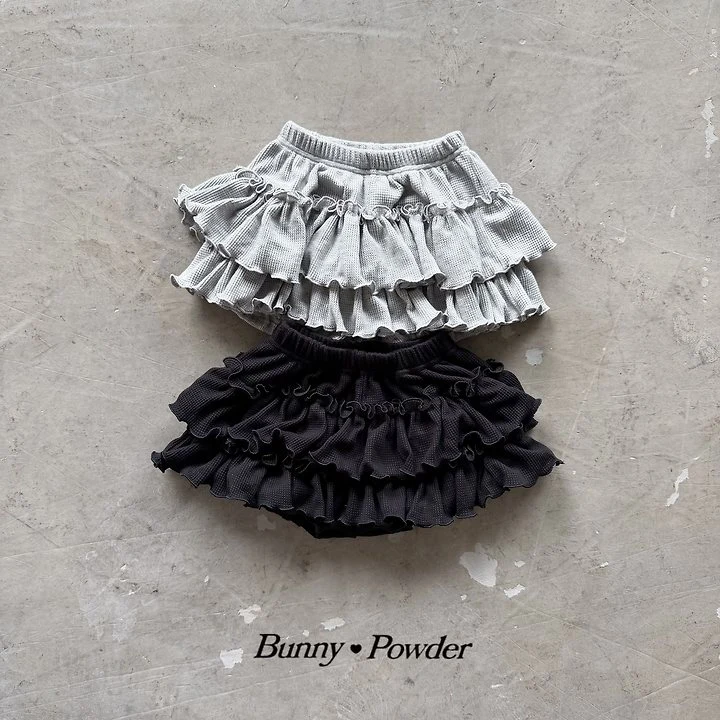 Bunny Powder - Korean Children Fashion - #minifashionista - Waffle Cancan Bloomer Pants - 11