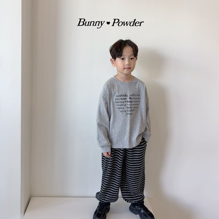 Bunny Powder - Korean Children Fashion - #minifashionista - Warm Heart Tee - 10