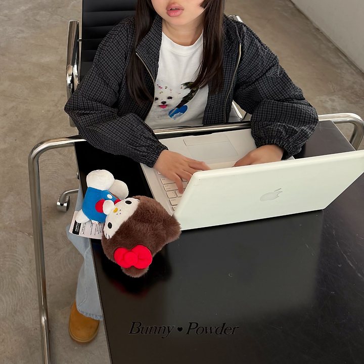 Bunny Powder - Korean Children Fashion - #minifashionista - Bison Tee - 11
