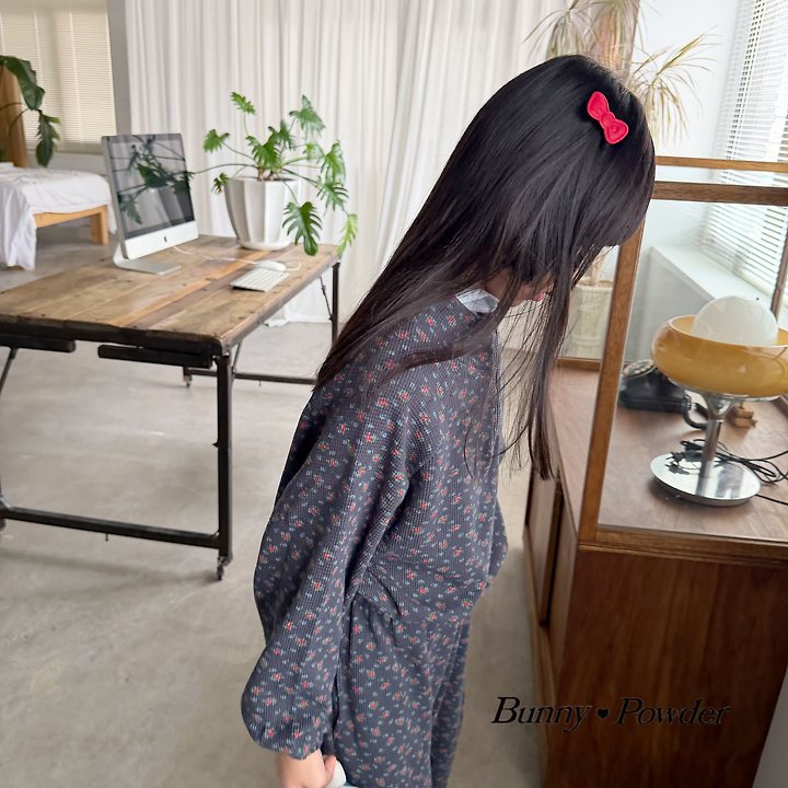 Bunny Powder - Korean Children Fashion - #magicofchildhood - Kiki Ribbon Hairpin - 4