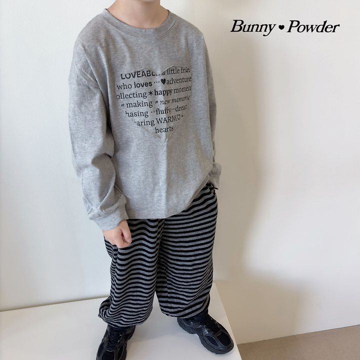 Bunny Powder - Korean Children Fashion - #prettylittlegirls - Warm Heart Tee - 11