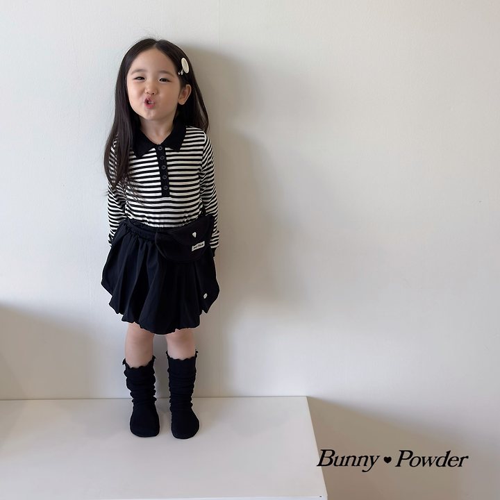 Bunny Powder - Korean Children Fashion - #prettylittlegirls - Onyi Collar Tee - 9