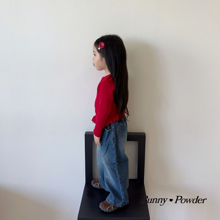 Bunny Powder - Korean Children Fashion - #minifashionista - Big Button Hairpin - 4