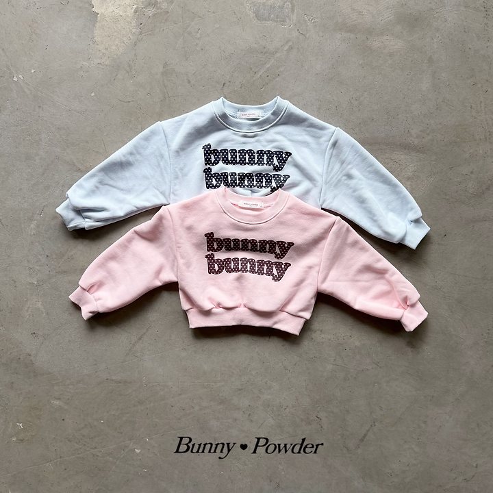 Bunny Powder - Korean Children Fashion - #prettylittlegirls - Bibi Sweatshirts