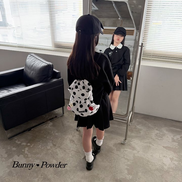 Bunny Powder - Korean Children Fashion - #prettylittlegirls - Dot Hood Bag - 11