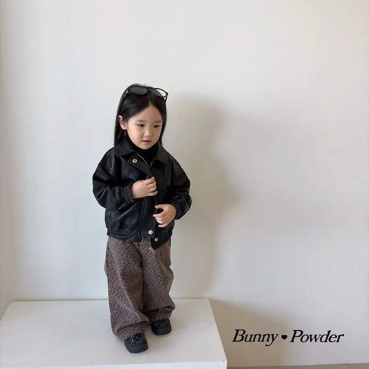 Bunny Powder - Korean Children Fashion - #prettylittlegirls - Leopard Pants - 7