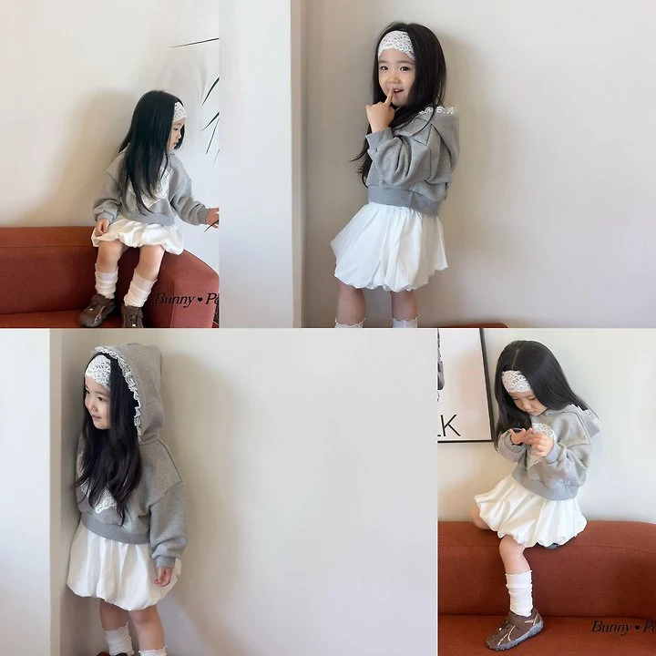 Bunny Powder - Korean Children Fashion - #stylishchildhood - Lace Hairband - 10