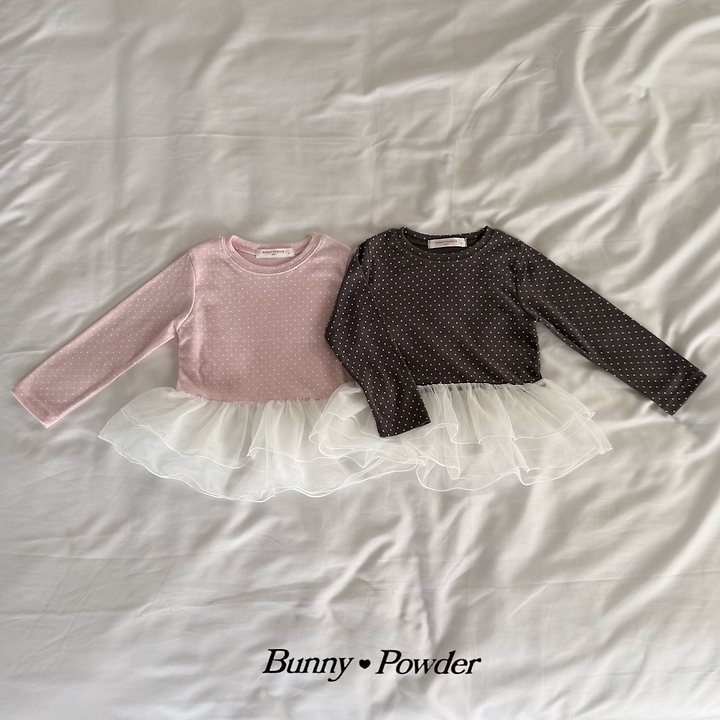 Bunny Powder - Korean Children Fashion - #stylishchildhood - Cha Dot Tee