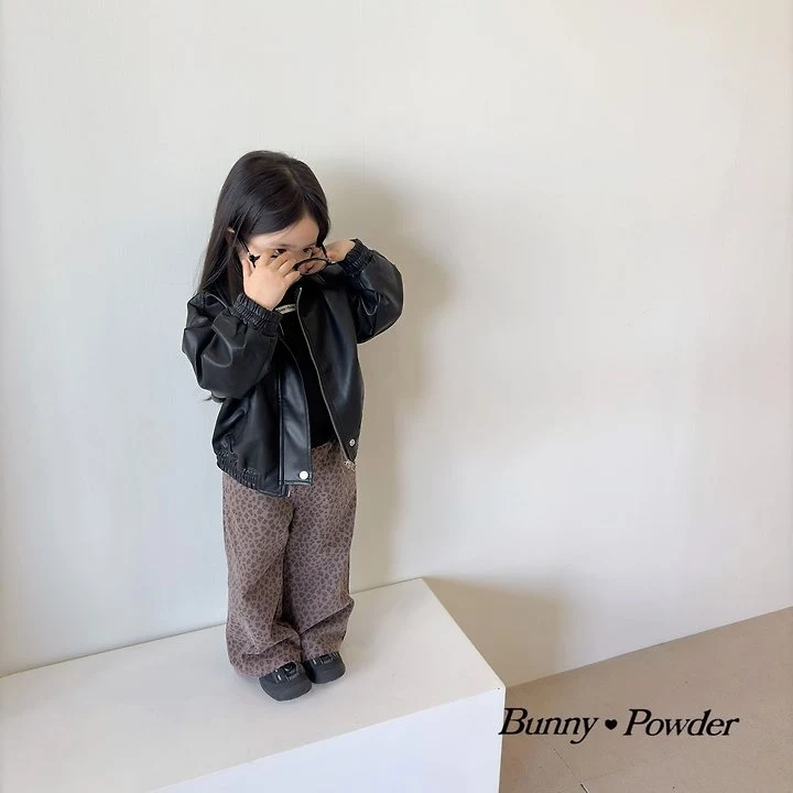 Bunny Powder - Korean Children Fashion - #stylishchildhood - Leopard Pants - 10