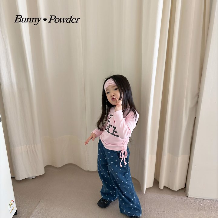Bunny Powder - Korean Children Fashion - #todddlerfashion - Lovelove Denim Pants - 6