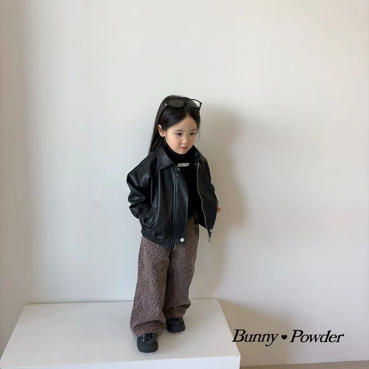 Bunny Powder - Korean Children Fashion - #todddlerfashion - Leopard Pants - 8
