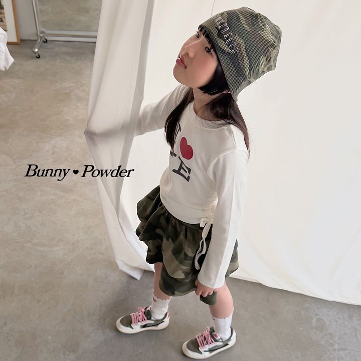 Bunny Powder - Korean Children Fashion - #toddlerclothing - Camo Waffle Beanie - 11