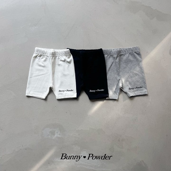 Bunny Powder - Korean Children Fashion - #toddlerclothing - Biker Leggings