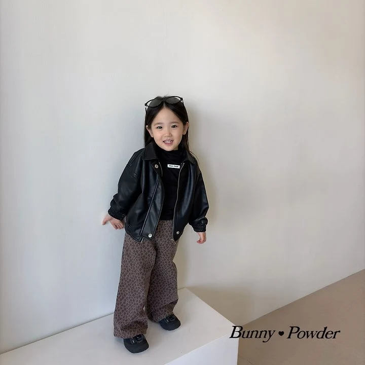 Bunny Powder - Korean Children Fashion - #toddlerclothing - Leopard Pants - 9