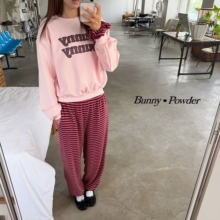 Bunny Powder - Korean Women Fashion - #momslook - Adult Vivi Sweatshirts - 12